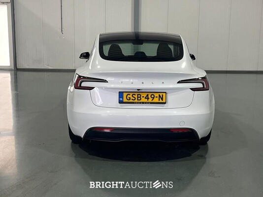 Tesla Model 3 RWD 60 kWh 283pk 2024 (Origineel-NL), GSB-49-N