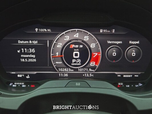 Audi A3 RS3 Limousine RS 3 2.5 TFSI Quattro 400pk 2018, GRR-12-J