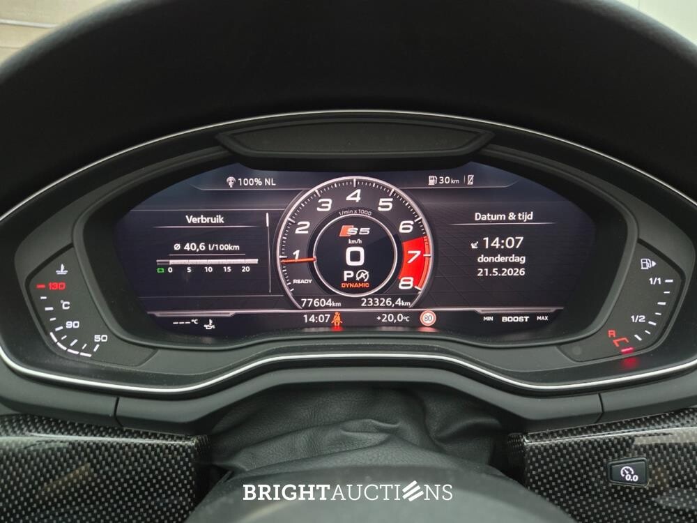 Audi A5 Cabriolet S5 Pro Line Plus 3.0 TFSI Quattro 354pk 2018, N-779-HD