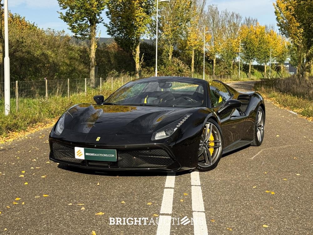 Ferrari 488 Spider HELE 3.9 V8 -Full Carbon- 670pk 2018, GFG-98-P
