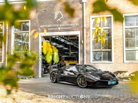 Ferrari 488 Spider HELE 3.9 V8 -Full Carbon- 670pk 2018, GFG-98-P