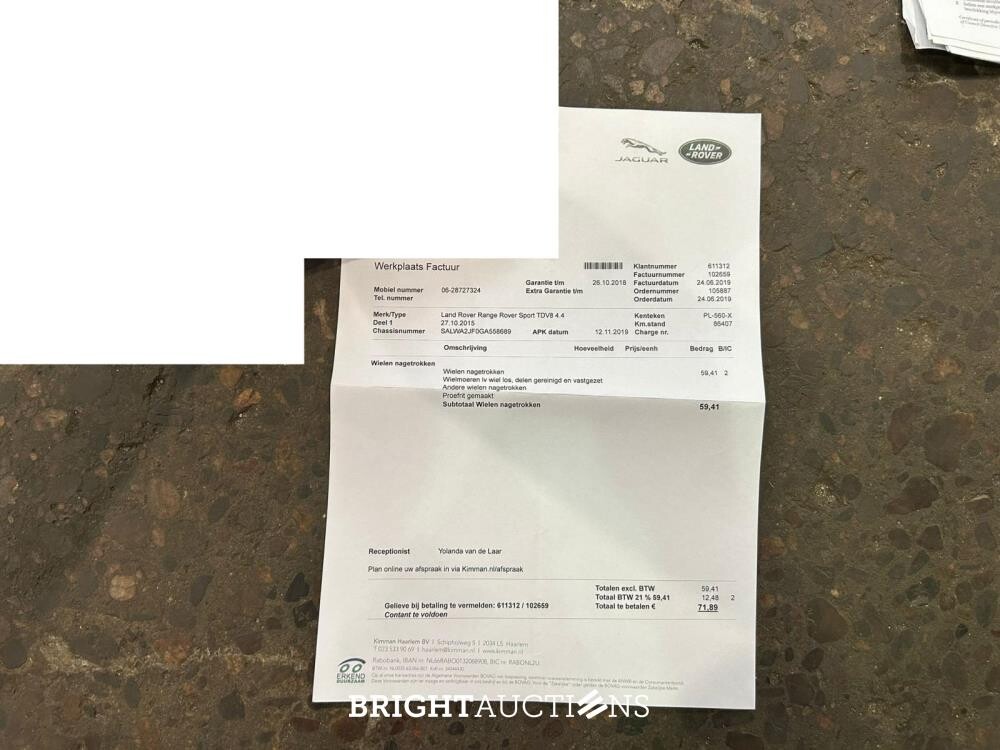 Land Rover Range Rover Sport 4.4 SDV8 Autobiography Dynamic 340pk 2015, PL-560-X