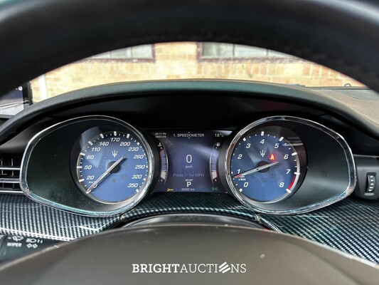 Maserati Quattroporte GTS 3.8 V8 531pk 2013 (CARBON) (29.000 KM)