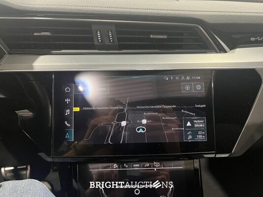 Audi Q8 e-tron 50 S Edition Quattro 95 kWh 340pk 2023 (Origineel-NL), T-275-PB