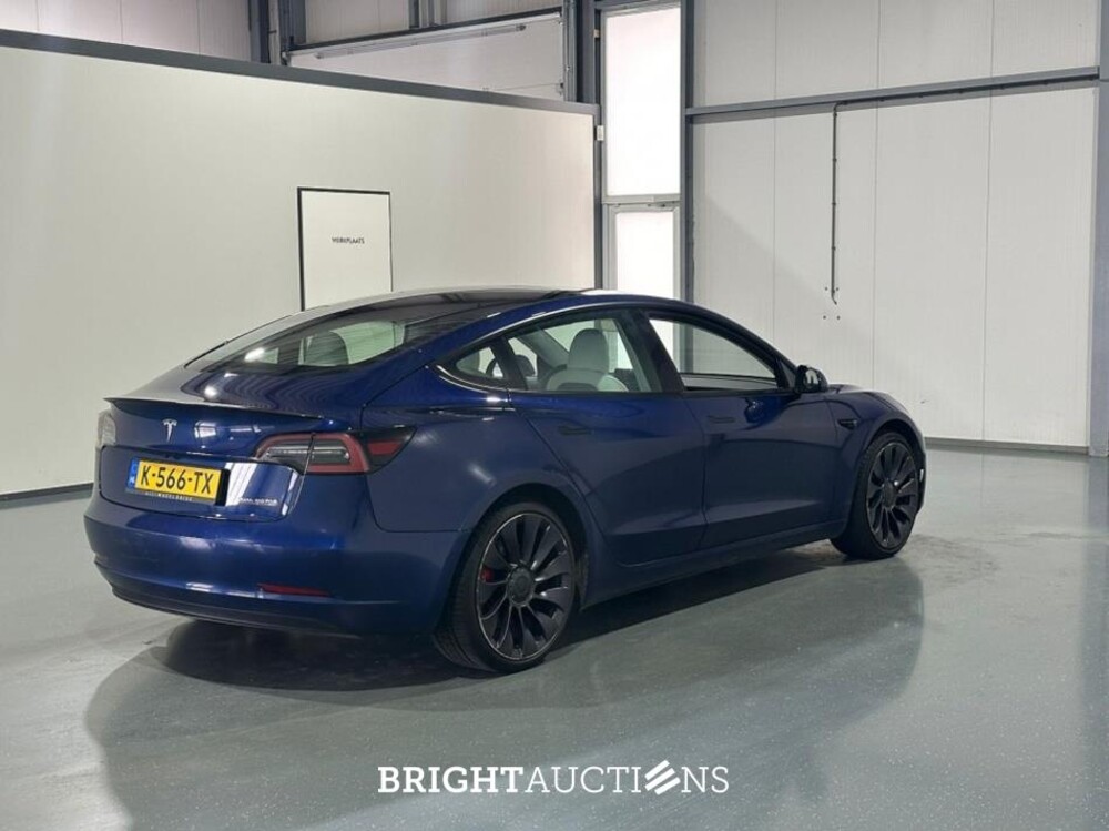 Tesla Model 3 Performance AWD 75 kWh 462pk 2021 (Origineel-NL), K-566-TX