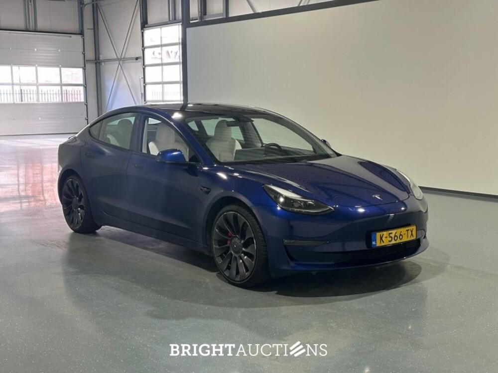 Tesla Model 3 Performance AWD 75 kWh 462pk 2021 (Origineel-NL), K-566-TX
