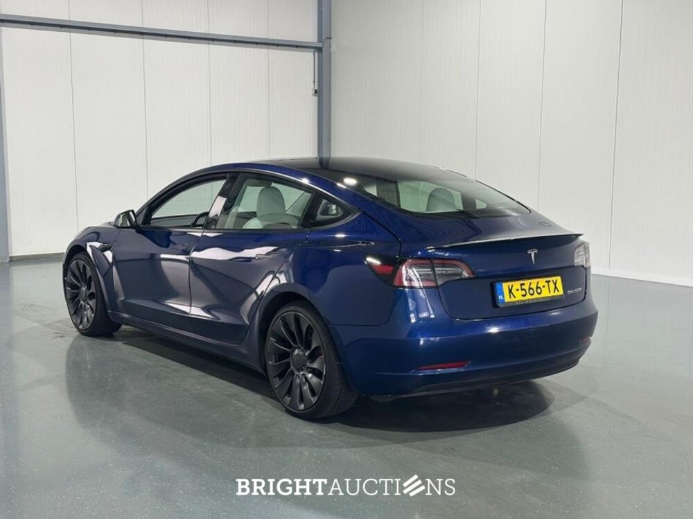 Tesla Model 3 Performance AWD 75 kWh 462pk 2021 (Origineel-NL), K-566-TX