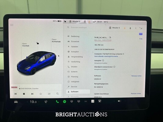 Tesla Model 3 Performance AWD 75 kWh 462pk 2021 (Origineel-NL), K-566-TX