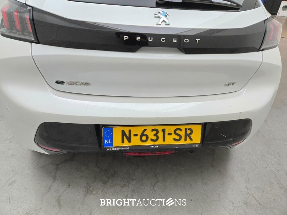 Peugeot 208 e- EV GT 350 50 kWh 136pk 2021, N-631-SR