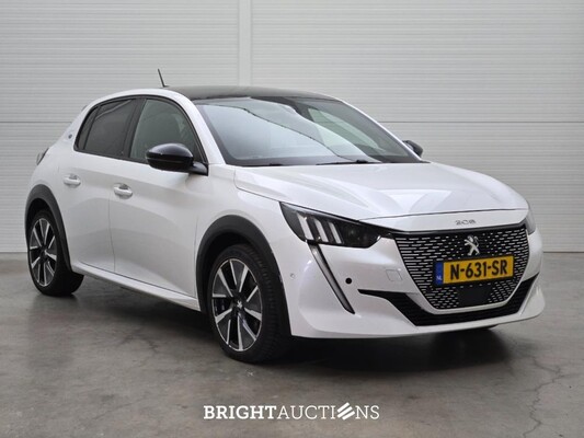 Peugeot 208 e- EV GT 350 50 kWh 136pk 2021, N-631-SR