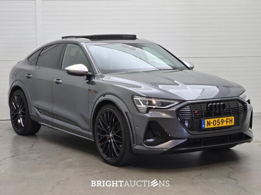 Audi e-tron Sportback S Quattro 95 kWh 503pk 2021, N-059-FH