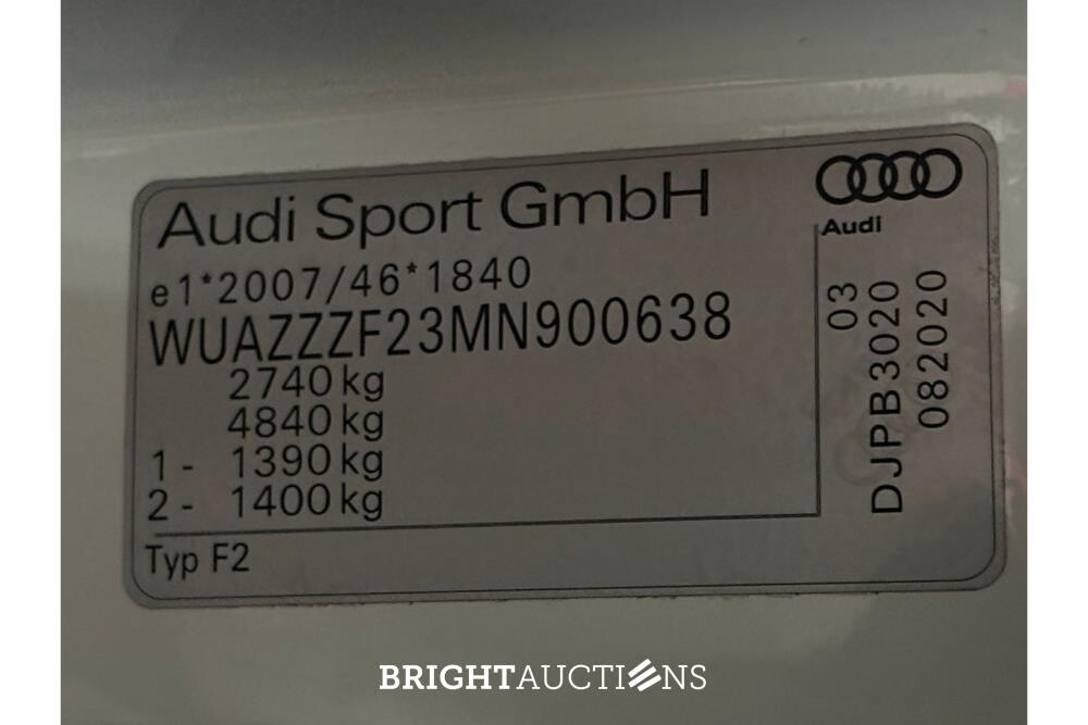 Audi A6 RS6 Avant RS 6 TFSI Quattro 599pk 2020, K-492-JD