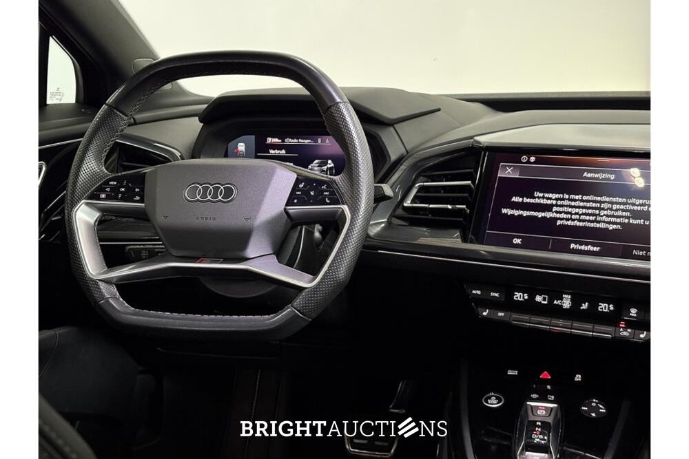 Audi Q4 Sportback 40 Launch edition S Competition 77 kWh 204pk 2022 (Origineel-NL), P-433-PR