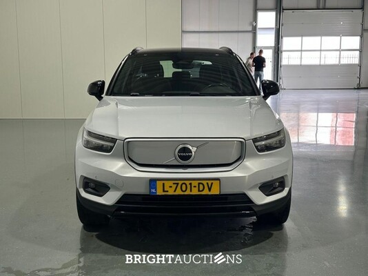 Volvo XC40 Recharge P8 R-Design Warmtepomp AWD 408pk 2021 (Origineel-NL), L-701-DV