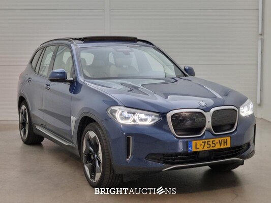 BMW iX3 High Executive 80 kWh 286pk 2021 (Origineel-NL), L-755-VH