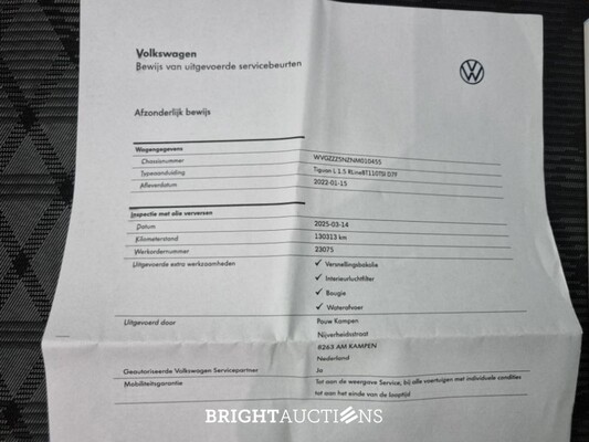 Volkswagen Tiguan Allspace R-Line Business+ 7p 1.5 TSI 150pk 2022 (Origineel-NL), N-118-XD