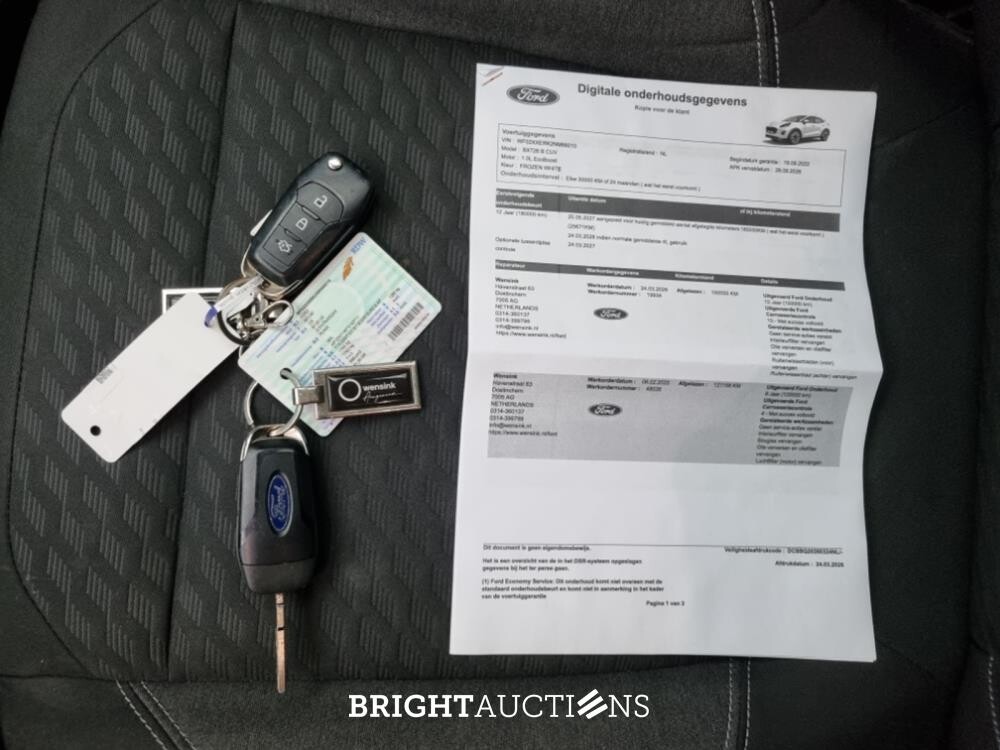 Ford Puma Hybrid Titanium 1.0 EcoBoost 125pk 2022 (Origineel-NL), R-240-JZ