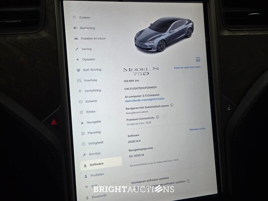 Tesla Model S 75D Base 333pk 2018 (Origineel-NL), XF-904-Z