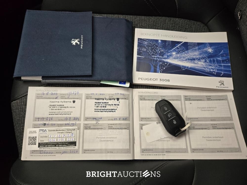 Peugeot 3008 Blue Lease Premium 1.2 PureTech 131pk 2020 (Origineel-NL), J-833-GT