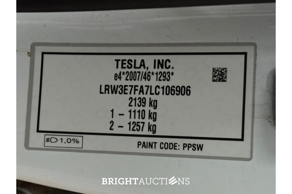 Tesla Model 3 Standard RWD Plus 60 kWh 238pk 2020 (Origineel-NL), K-832-KF