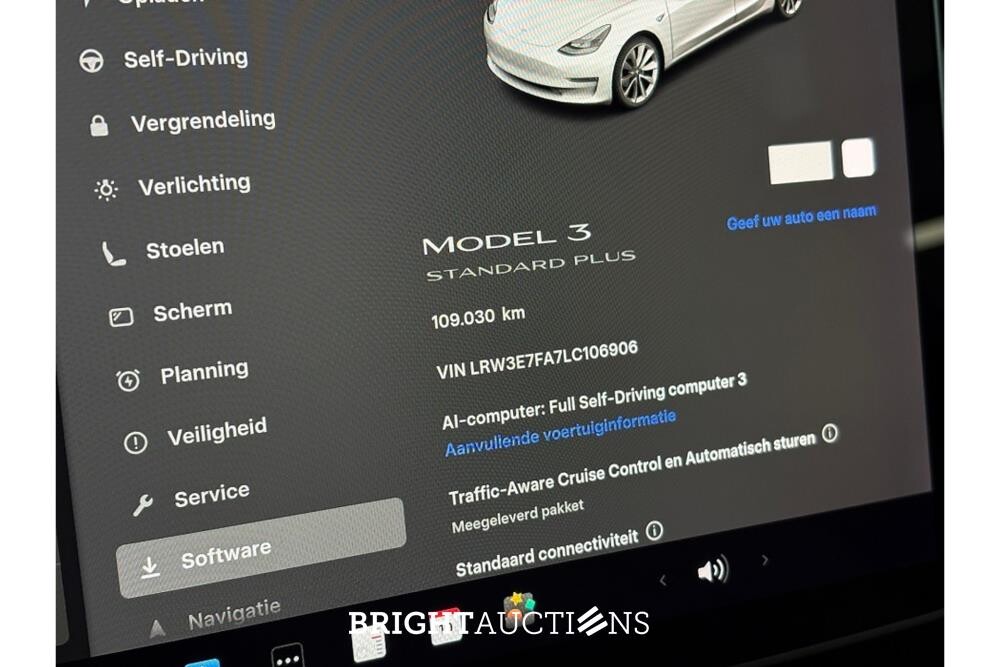 Tesla Model 3 Standard RWD Plus 60 kWh 238pk 2020 (Origineel-NL), K-832-KF