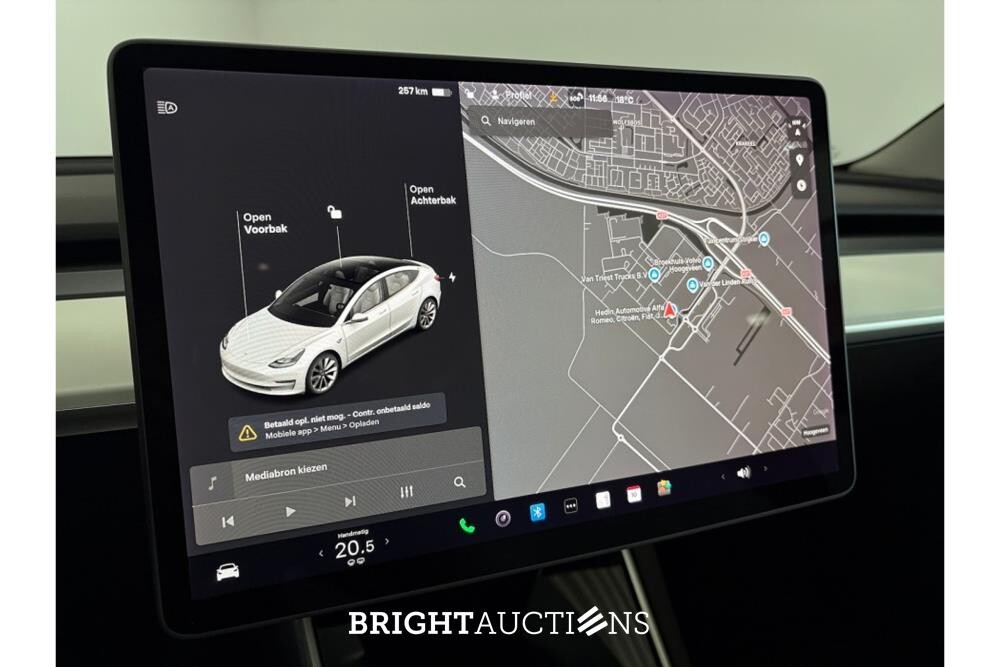 Tesla Model 3 Standard RWD Plus 60 kWh 238pk 2020 (Origineel-NL), K-832-KF