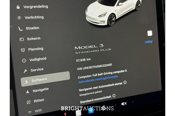 Tesla Model 3 Standard RWD Plus 60 kWh 238pk 2021 (Origineel-NL), L-483-GL
