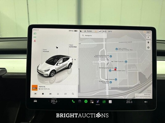 Tesla Model Y Long Range AWD 75 kWh 351pk 2023 (Origineel-NL), S-396-PJ