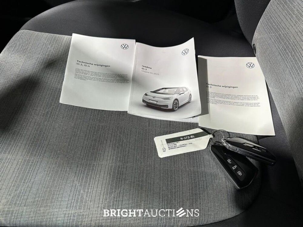 Volkswagen ID.3 45 kWh 150pk 2021 (Origineel-NL), N-272-BL