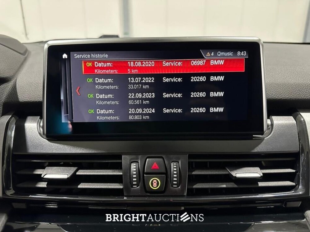BMW 218i Active Tourer Executive Edition 140pk 2020 (Origineel-NL) 2-Serie, J-073-KL