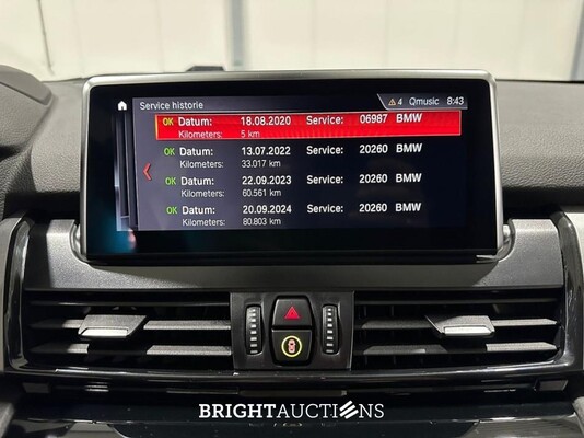 BMW 218i Active Tourer Executive Edition 140pk 2020 (Origineel-NL) 2-Serie, J-073-KL