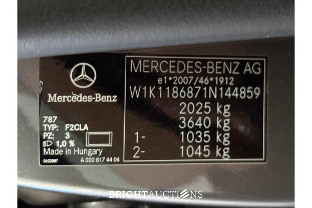 Mercedes-Benz CLA200 Business Solution AMG 163pk 2020 (Origineel-NL) CLA-Klasse, J-120-DZ