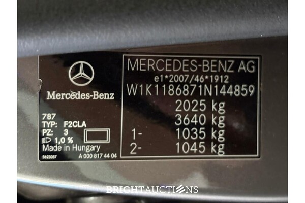 Mercedes-Benz CLA200 Business Solution AMG 163pk 2020 (Origineel-NL) CLA-Klasse, J-120-DZ