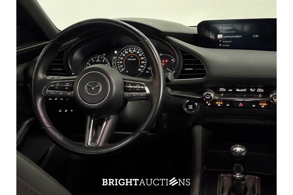 Mazda 3 e-SkyActiv-X M Hybrid 180 Luxury Aero Pakket 2.0 SkyActiv 179pk 2021 (Origineel-NL), K-575-LT