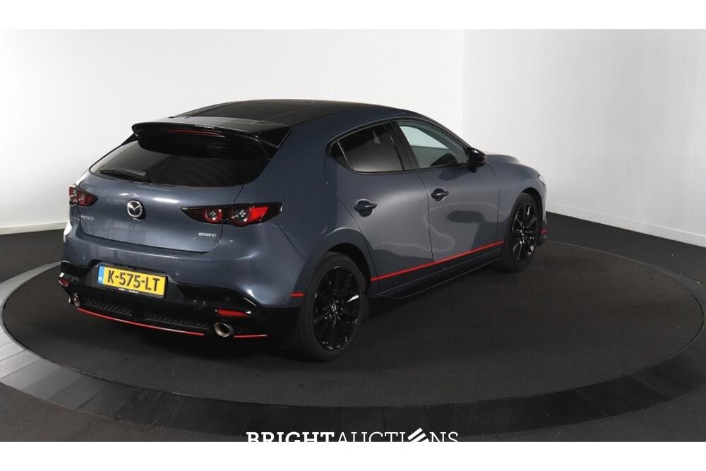 Mazda 3 e-SkyActiv-X M Hybrid 180 Luxury Aero Pakket 2.0 SkyActiv 179pk 2021 (Origineel-NL), K-575-LT