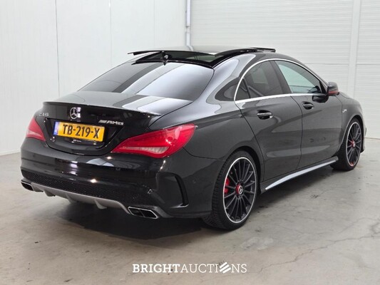 Mercedes-Benz CLA45 AMG 45 OrangeArt Edition 4MATIC 381pk 2015 CLA-Klasse, TB-219-X