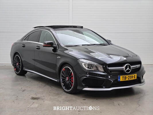 Mercedes-Benz CLA45 AMG 45 OrangeArt Edition 4MATIC 381pk 2015 CLA-Klasse, TB-219-X