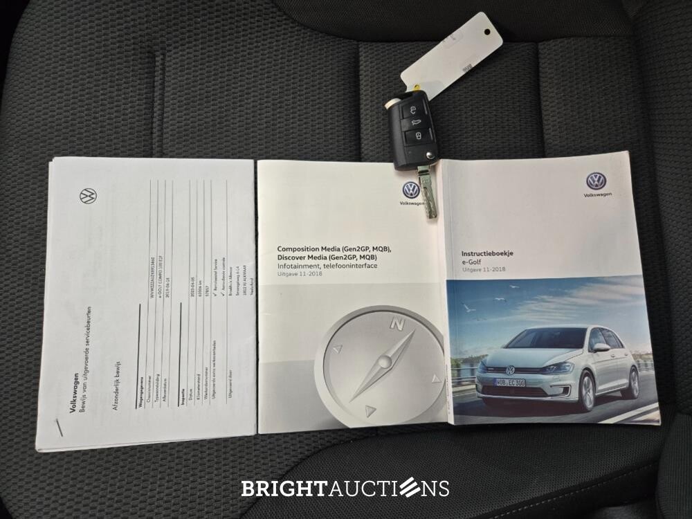 Volkswagen Golf e- e 136pk 2019 (Origineel-NL), ZJ-550-D
