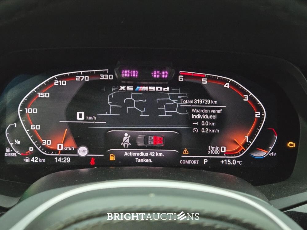 BMW X5 M50d High Executive 7p 400pk 2019, P-090-KR