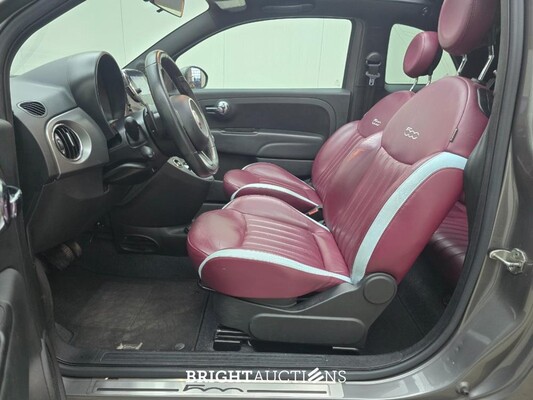 Fiat 500 C TwinAir Turbo Sport 0.9 80pk 2017 (Origineel-NL), PZ-874-R