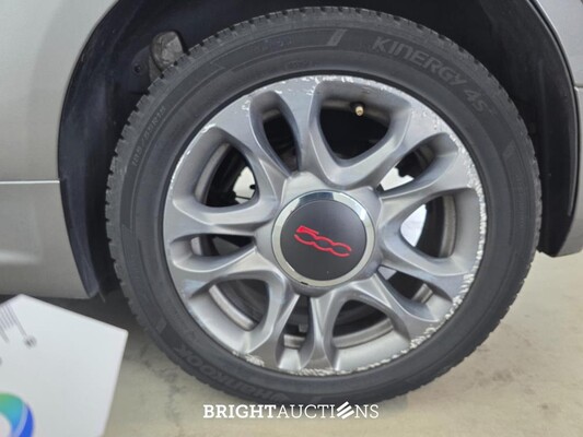 Fiat 500 C TwinAir Turbo Sport 0.9 80pk 2017 (Origineel-NL), PZ-874-R