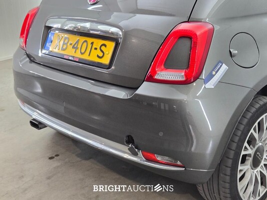 Fiat 500 C TwinAir Turbo Lounge 0.9 80pk 2018 (Origineel-NL), XB-401-S