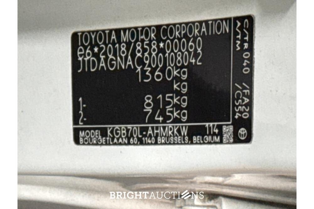 Toyota Aygo-X VVT-i MT 1.0 72pk 2023 (Origineel-NL), T-286-GJ