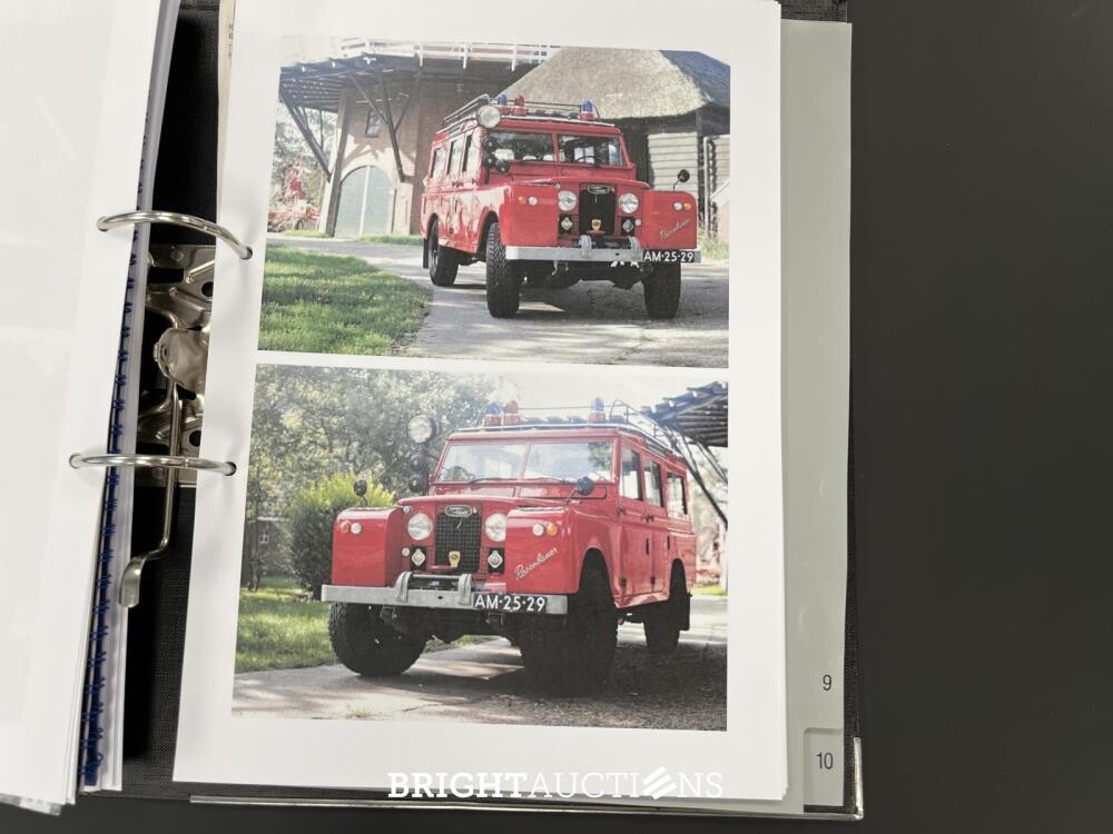 Land Rover 109 Series II BRANDWEER 78pk 1969, AM-25-29