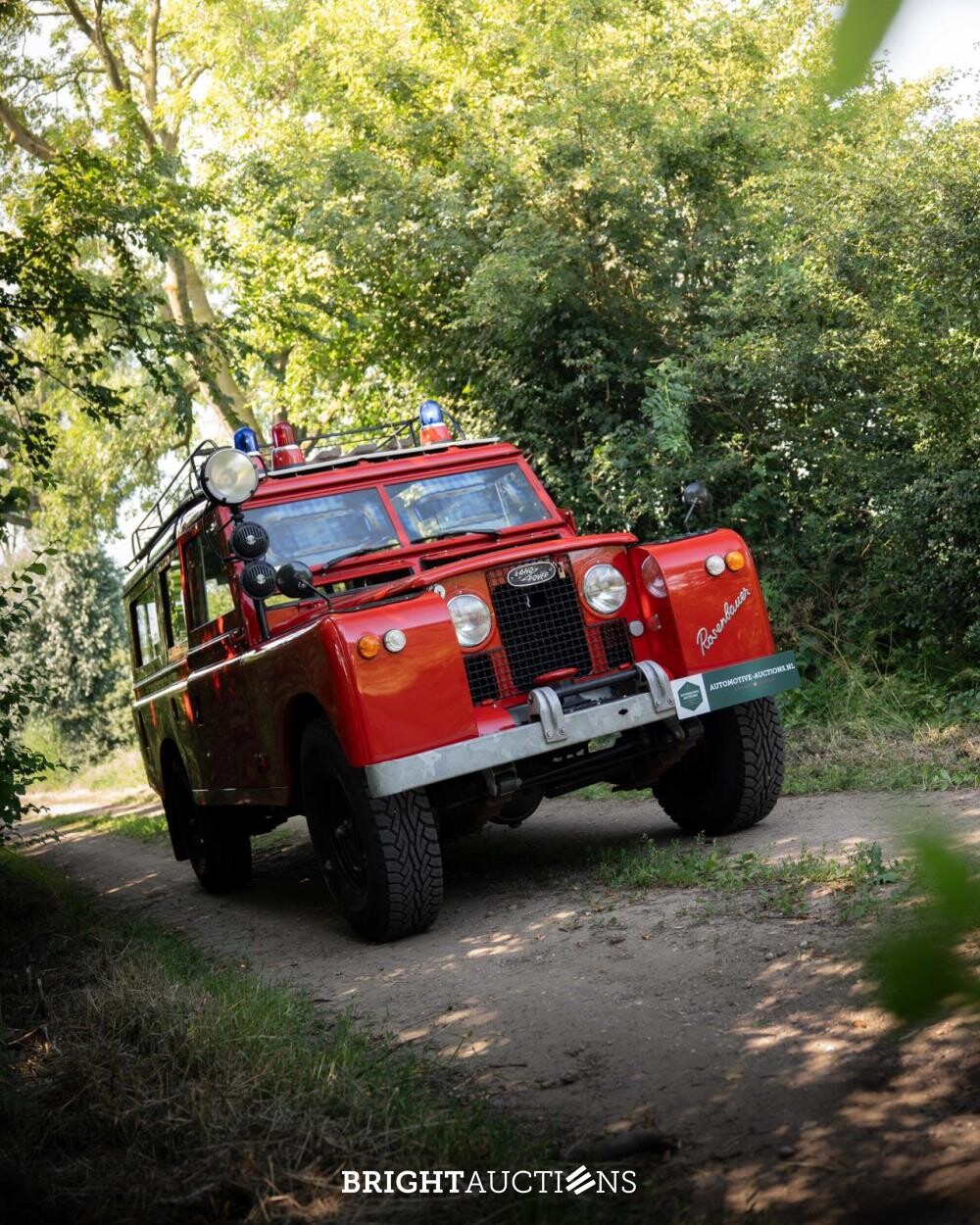 Land Rover 109 Series II BRANDWEER 78pk 1969, AM-25-29