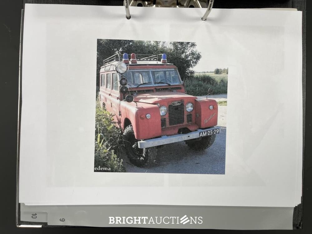 Land Rover 109 Series II BRANDWEER 78pk 1969, AM-25-29
