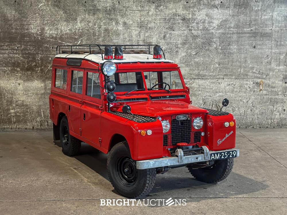 Land Rover 109 Series II BRANDWEER 78pk 1969, AM-25-29