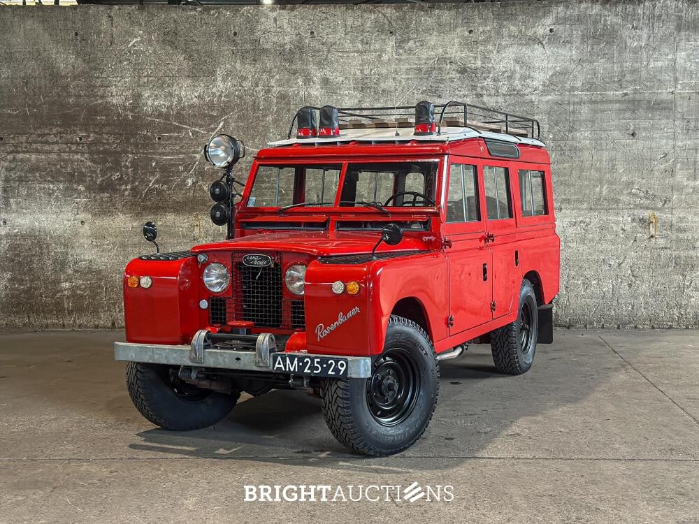 Land Rover 109 Series II BRANDWEER 78pk 1969, AM-25-29
