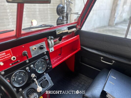 Land Rover 109 Series II BRANDWEER 78pk 1969, AM-25-29