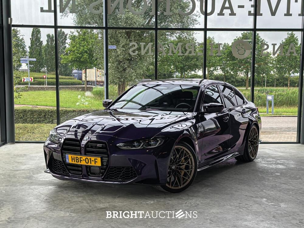 BMW M3 Competition xDrive G80 510pk 2025 (Origineel-NL) 3.699 KM, HBF-01-F Fabrieksgarantie